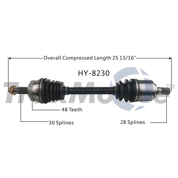 Surtrack Axle Cv Axle Shaft, Hy-8230 HY-8230 - main